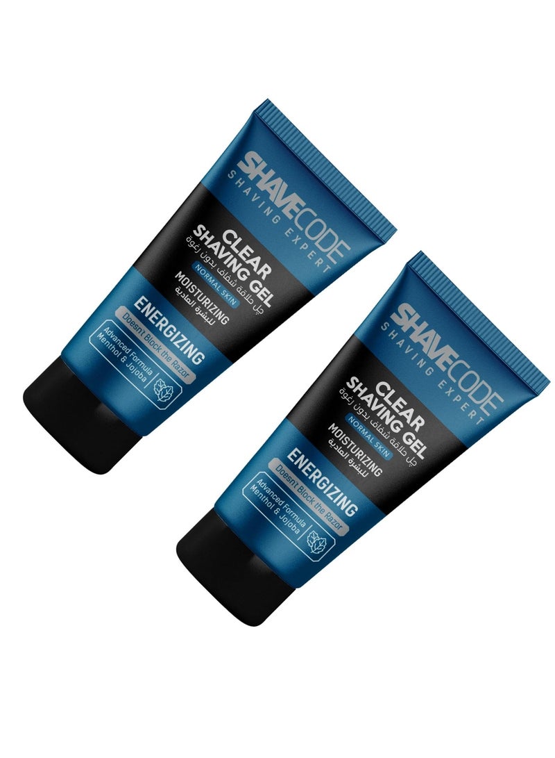 Shave Code shaving gel for normal skin150 ml 2 pack - Image 2